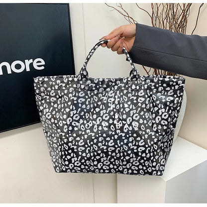 Leopard Print Women's Handbag Summer New Large-capacity Fashionable Tote Bag Fashionable Handbag Bags for Women Designer Bags