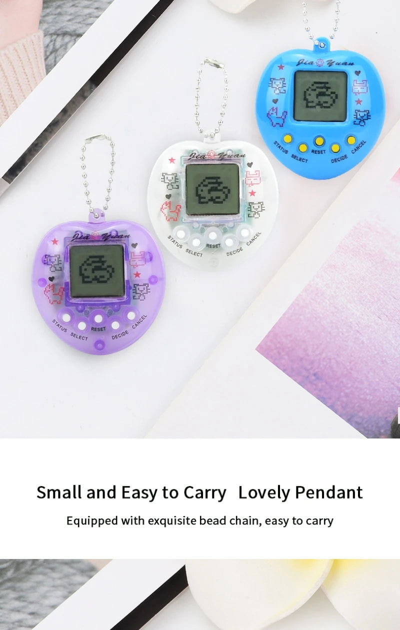 Kids Electronic Pets Game Tamagotchi Handheld Game Console Toy in Russian Original German Spanish Polish Virtual Digital Pet Toy