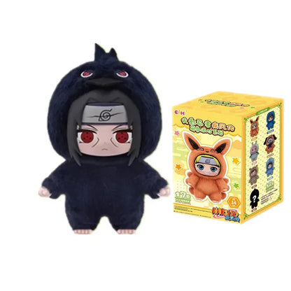 New EAKI Naruto Blind Box Shippuden Party Series Uzumaki Stuffed Shippuden Plush Figure Ornament Toy Collection Gift forChildren