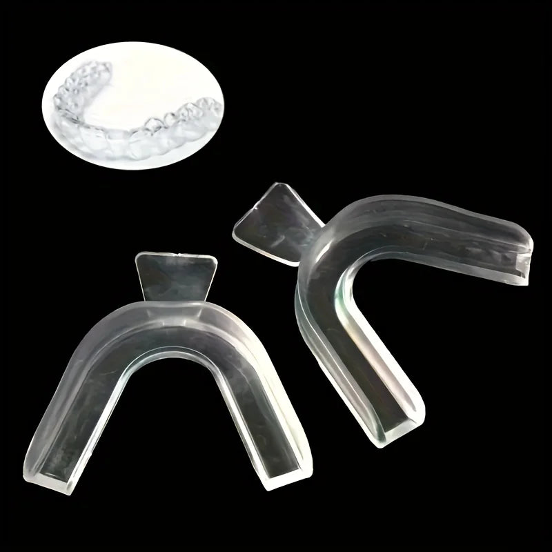 1-4pair Unisex Teeth Aligner Silicone Invisible Dental Orthopedic Tray for Whitening Straightening Nighttime Use Teeth Care Tool