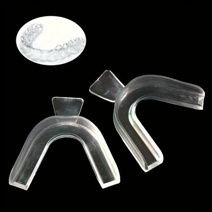 1-4pair Unisex Teeth Aligner Silicone Invisible Dental Orthopedic Tray for Whitening Straightening Nighttime Use Teeth Care Tool