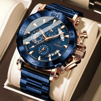 892 Rose Gold Blue