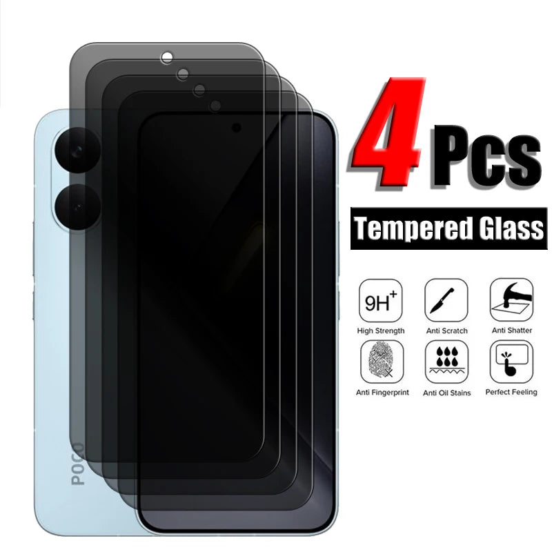 For Poco X8 Pro Max Glass For Poco X8 Pro Tempered Glass Anti Peep Privacy Screen Protector For Poco X8 Pro Max