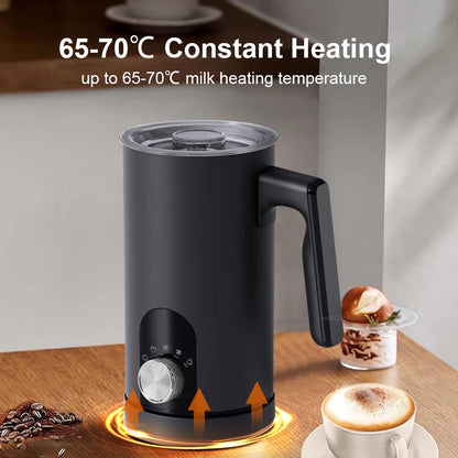 Electric Milk Frother Milk Foam Machine Automatic Milk Foamer for Cappuccino Coffee Latte 5in1 Electric Milk Frother Foam Maker