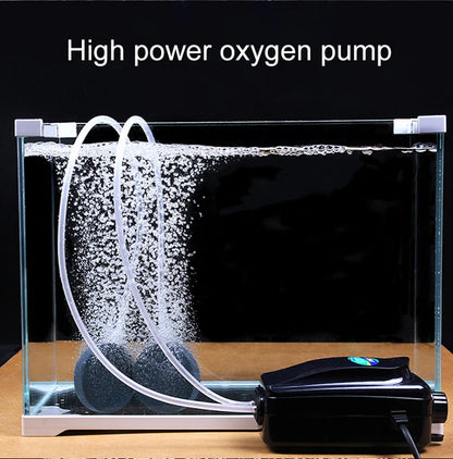 SOBO Silent Aquarium Oxygen Air Pump Fish Tank Adjustable Air Volume High Power Oxygenator Air Compressor Aerator 220v