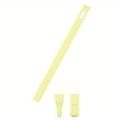Good quality Cartoon silicone pen case for ApplePencil 2 generation Anti-slip and anti-drop tablet stylus case Solid color Cover