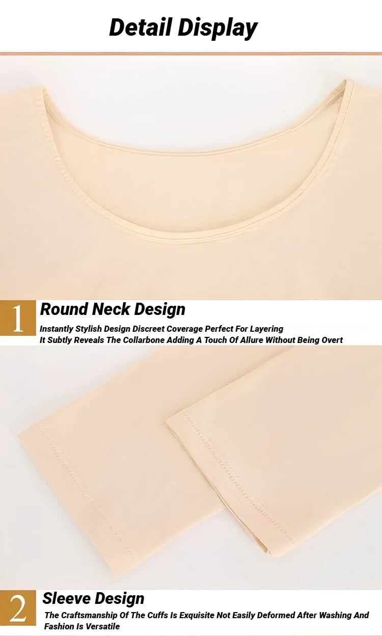 Warm Thermal Underwear Sexy Ladies Intimates Long Johns Women Shaped Sets Female Middle Collar Shaping Clothes Set Winter