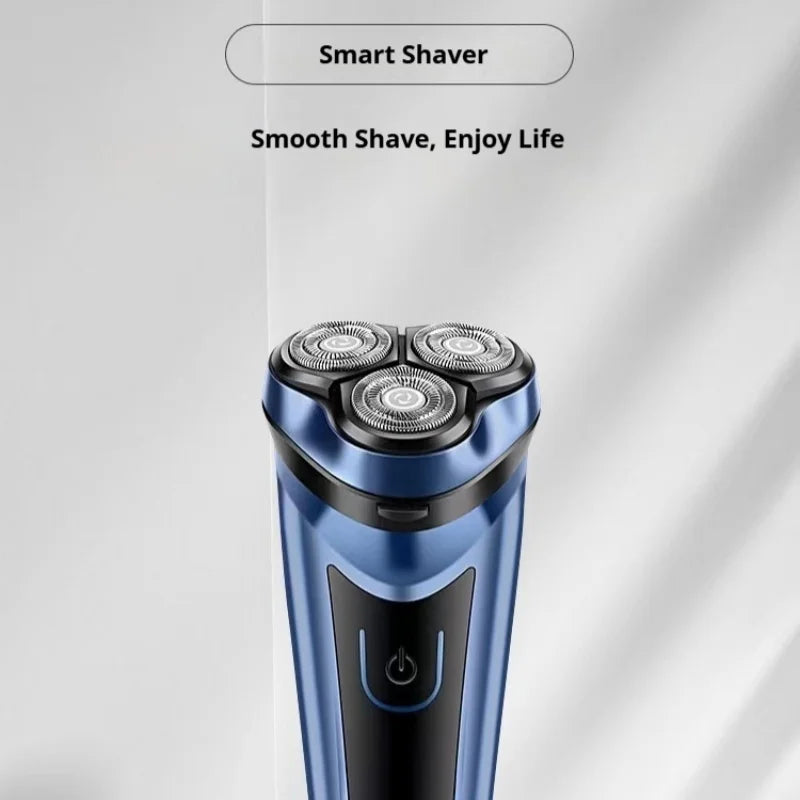 HOMEFISH Waterproof Electric Shaver Men USB Rechargeable Powerful Beard Shaving Machine Electric Razor