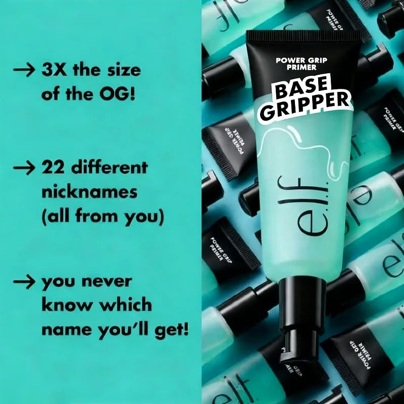 ELF Skincare Products Pre Makeup Gel Gel Green Primer 75ml Exfoliate Clean Pores Makeup Setting Spray Liquid Foundation Fair 0.5