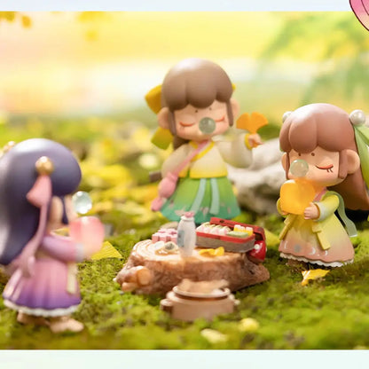 24 Solar Terms Series Blind Box Toys, Autumn Harvest & Winter Storage Dolls, Anime Action Figures, Decorative Ornaments, Gifts f