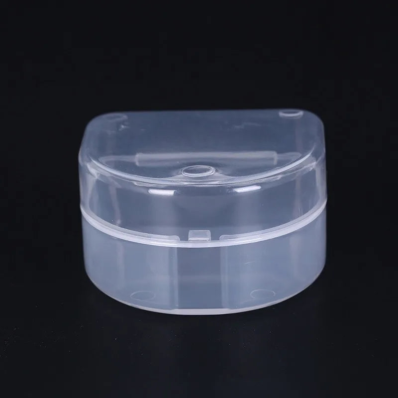 1pc/2pcs Dental Box - Denture and Mouth Guard Storage Case for Hygienic and Convenient Storage