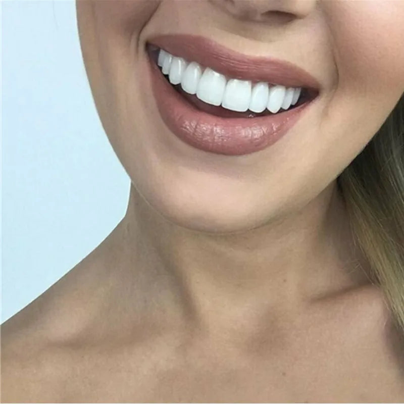 Smile Dental Upper False Fake Teeth Cover Perfect Smile Veneers Comfort Fit Flex Whitening Denture Braces Equipment CK848-FRO