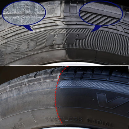 1 Piece 100g Car Tire Gloss Maintenance Agent Car Wax Tire Coating Paste Polishing Cleaning Wax - Bright Tire and Re-Blackening, Seat Care and Recovery Gloss