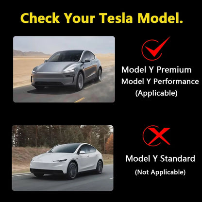 For Tesla Model Y Juniper / Model 3 Highland Trunk Tailgate Guard Pad Leather Trunk Protective Anti-dirty Pad Car Accessories