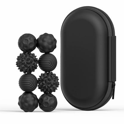 Silicone Magnetic Sensory Balls Fidget Toy Worry Balls Autism Calming Fidgeting Toy Anxiety Relief Stress Sensory Toy