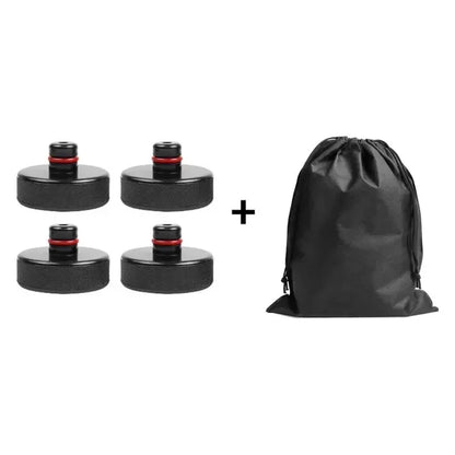 4Pcs Protects Battery And Paint Jack Pad Adapter With Storage Bag Lifting Replacement For Tesla Model 3 Y S X Lift Point Adapter
