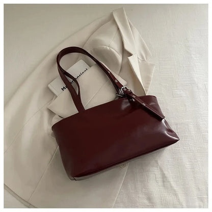 Fashionable Medium Size Versatile Tote Handbag for Daily Use Ethnic Style Synthetic Leather and Canvas Bag