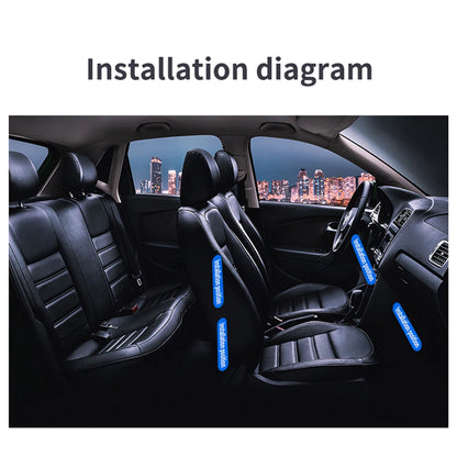 Car Foot Light Ambient Light Atmosphere Decorative Lamp RGB Decorative Lamp LED Car Interior Remote APP Control