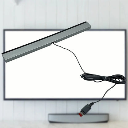 100% Newest Remote Wired Infrared Receiver For Wii IR Signal Ray Wave Sensor Bar For Nintendo Wireless Controller Game Console