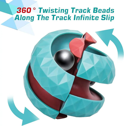 Decompression Toy Children Orbit Ball Cube Anti Stress Sensory Toys Fidget Toys for Kids Spinner Gifts for Kids Focus Training