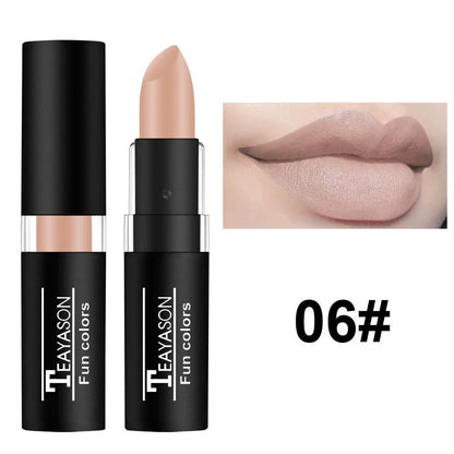 Clay Nude Lip Primer Concealer Cover Dark Lips Stick Long Lasting Gothic Matte Black Halloween White Cosplay Makeup Lip Base