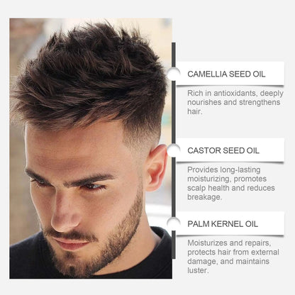 Men Hair Waterproof Concealer Hairline Shadow Root Cover up Repair Forehead Makeup Durable Hair Concealer Liquid Cream 50g