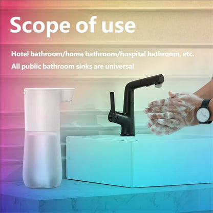 HOMEFISH Smart Sensor Automatic Soap Dispenser 350ml USB Charging Contactless Soap Foam Dispenser Hand Sanitizer Machine