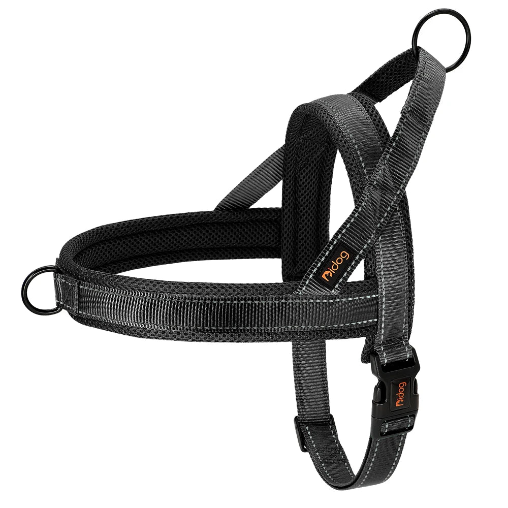 Warm Dog Harness Vest Winter Dog Harnesses Soft Padded Pet Training Harnesses Vests Adjustable For Small Large Dogs Bulldog Pug