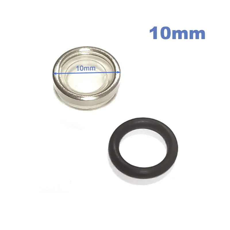 18mm/14mm/12mm/10mm Master Brake Cylinder Reservoir Sight Glass Motorcycle Dirt Bike Gasket