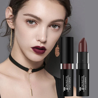 Clay Nude Lip Primer Concealer Cover Dark Lips Stick Long Lasting Gothic Matte Black Halloween White Cosplay Makeup Lip Base