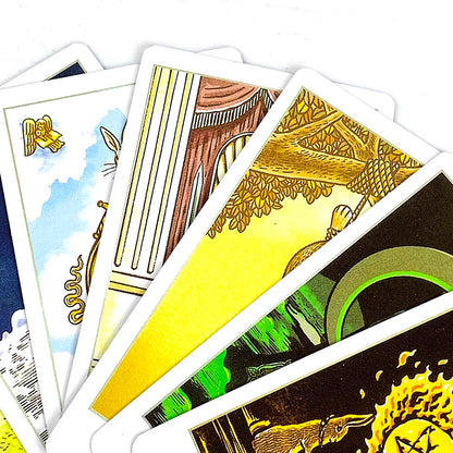 High-Quality Tin Box Tarot Cards Classical Divination Deck With Paper Guidebook , Family Entertainment Games Christmas Gifts