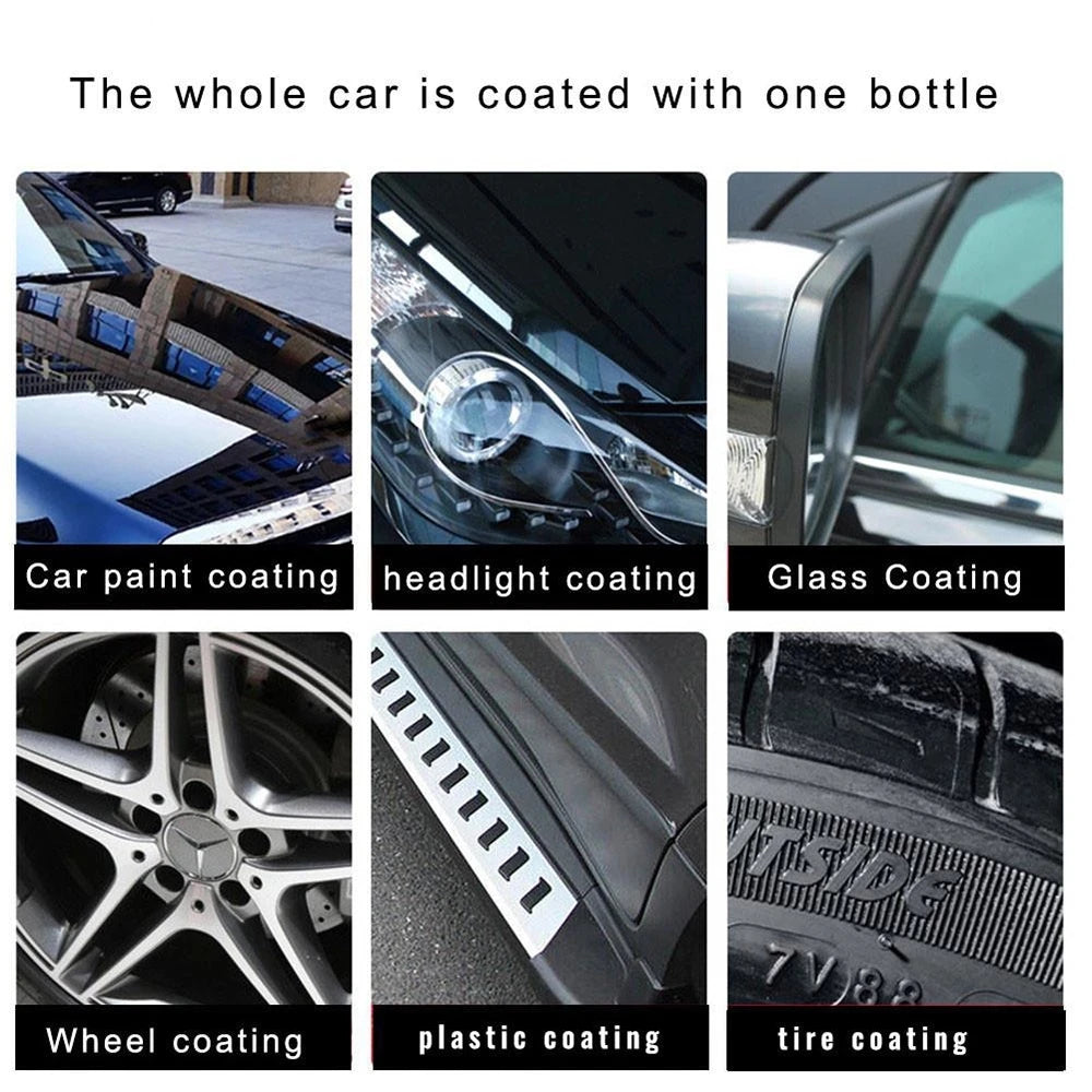 Premium Car Nano Ceramic Coating Car Accessories Maintenance Hydrophobic Layer Cleaning Detailing Automotive Polish Agent