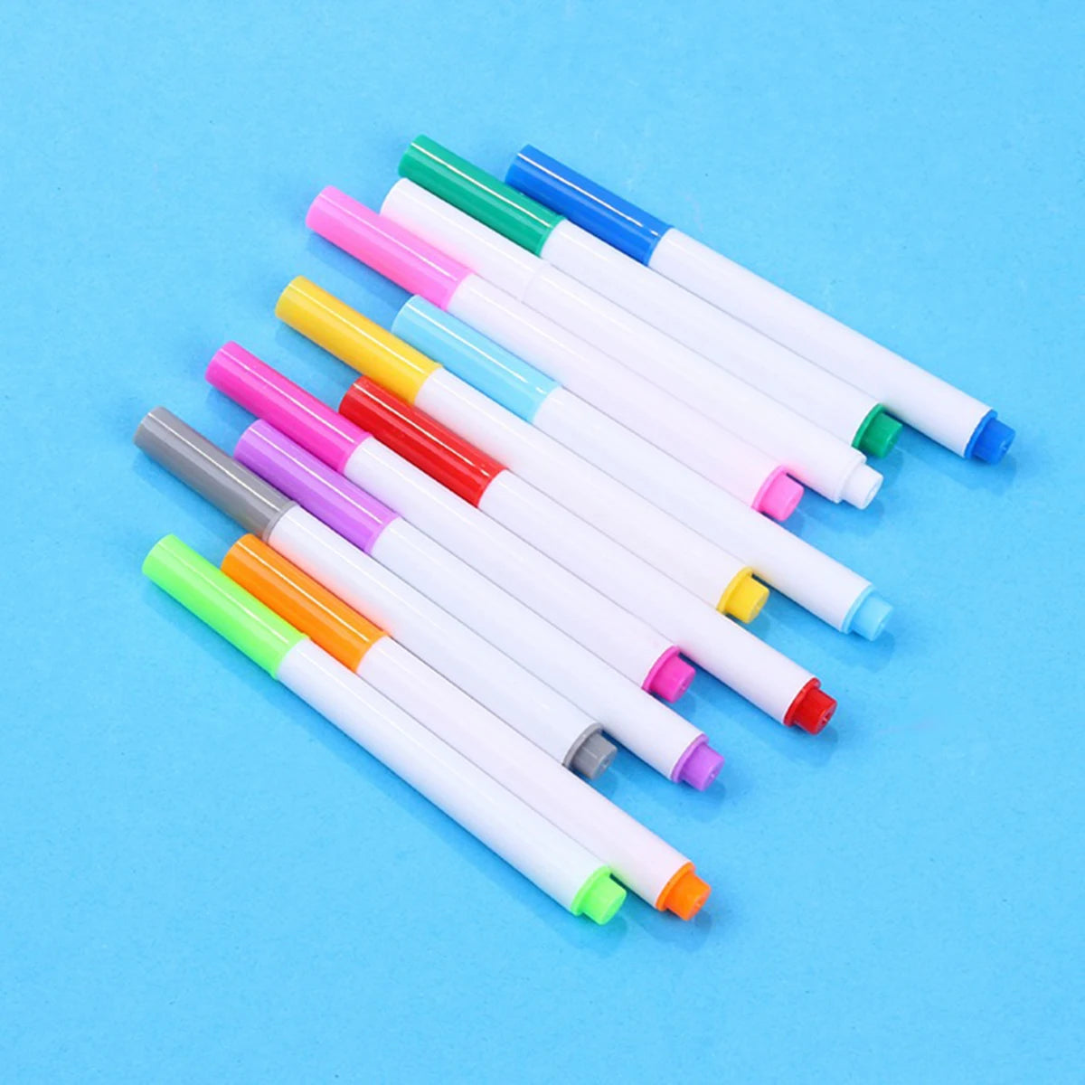 Liquid Chalk Erasable Pen 3-100Pcs White Marker for Glass Windows Blackboard Chalkboard Whiteboard Marker Drawing Chalk Pens