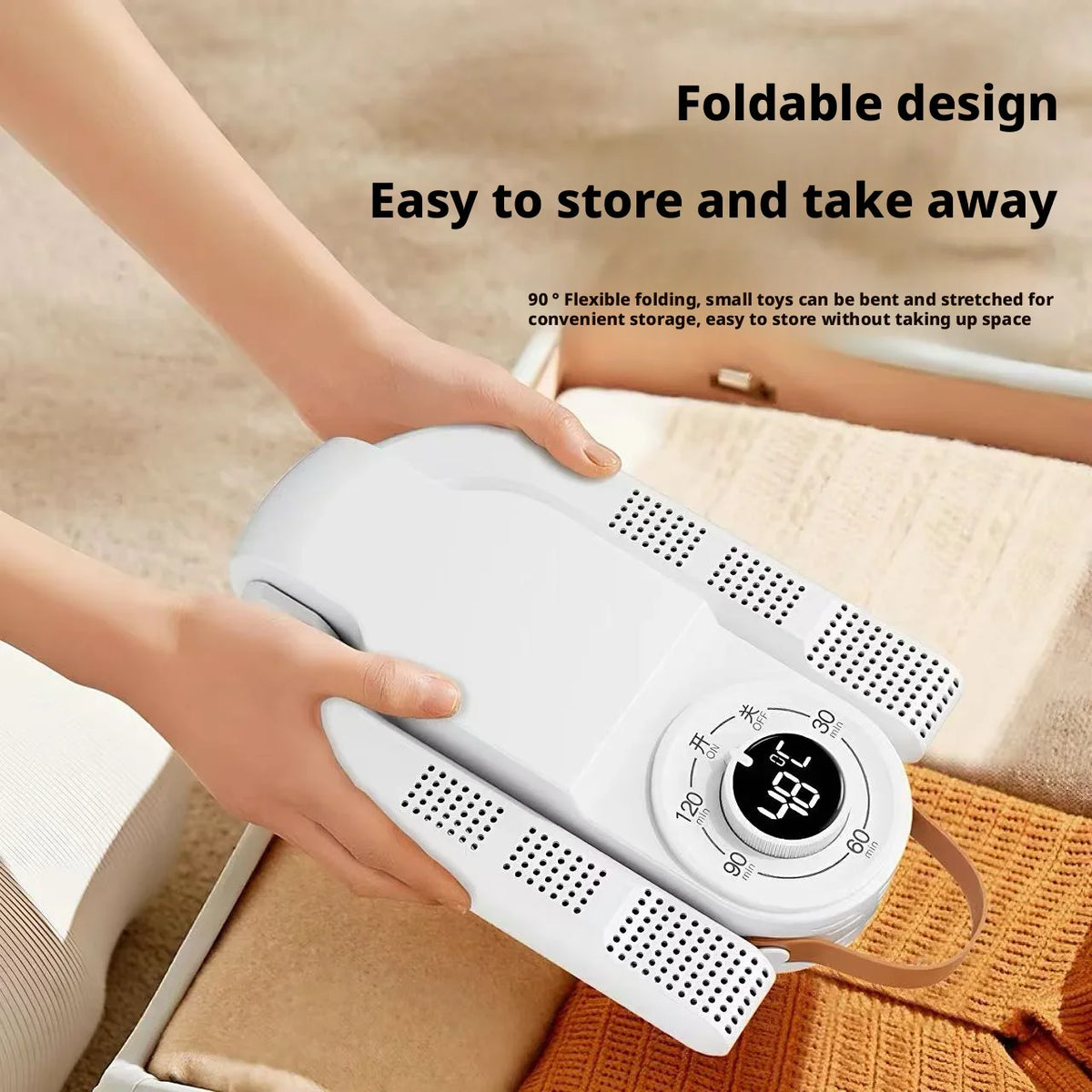 All-in-1 Smart Shoe Dryer Portable Automatic Fast Drying with Deodorization & Sterilization – Perfect for Home and Dorm Living