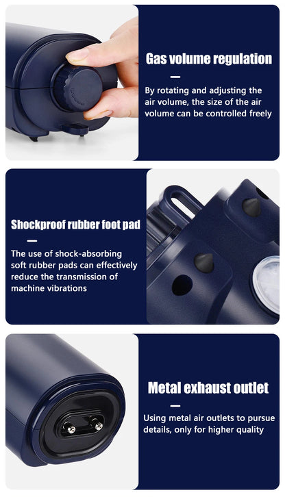 Silent Aquarium Oxygen Air Pump with Check Valve Fish Tank compactor Oxygenator Aquarium Air Compressor Aerator 220v 3w-14w