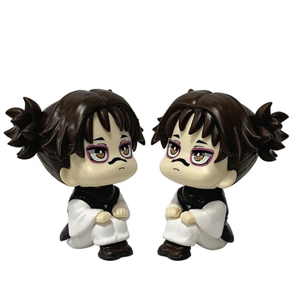 10cm Jujutsu Kaisen Anime Figure Look Up Chousou Action Figure Q Version Satoru Gojo/Geto Suguru Figurine PVC Collection Toys