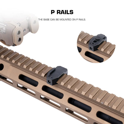 Tactical Picatinny Rail-Mounted Portable Multi-Tool — Compatible with PEQ Devices, Night Vision, and Aiming Modules