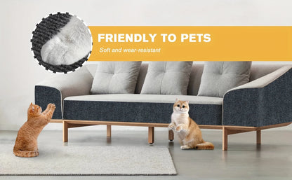 Trimmable Cat Scratching Mat Cat Scratcher Sofa Tape Scratching Post Self-adhesive Carpet Cats Scratch Board Cat Accessories
