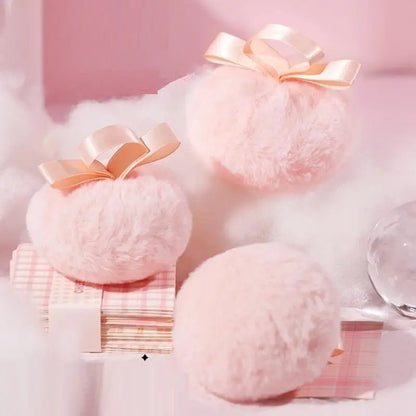 Highlight Ball Fashion Style Wind Puff Setting Powder Ball Clavicle Glitter Face Body All-In Portable Cosmetics