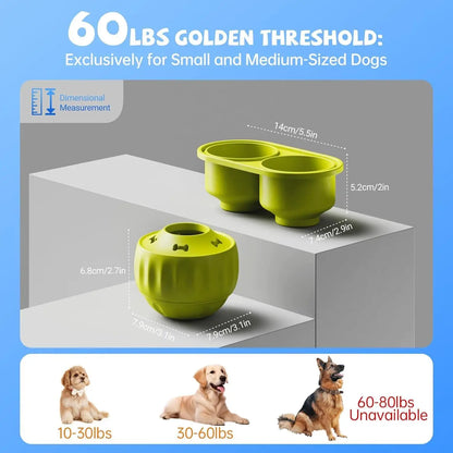 Interactive Dog Toys for Boredom - Dog Treat Molds Silicone Healthy Treats for Dogs puppy Enrichment Toy for Frozen in Summer