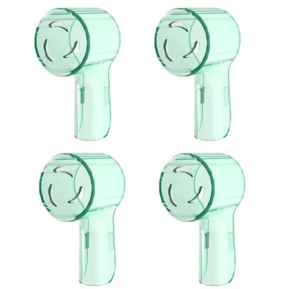Toothbrush Dustproof Covers Caps Compatible with Braun Oral B Replacement Heads and iO Series Electric Toothbrush Head Protector