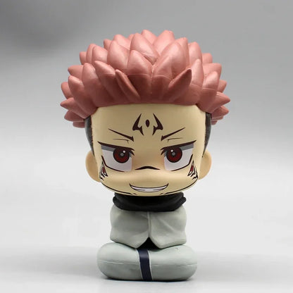 Anime Nanami Kento Ryomen Sukuna Itadori Yuji Action Figures Q Version Jujutsu Kaisen Figurine 10cm PVC Collection Model Toys