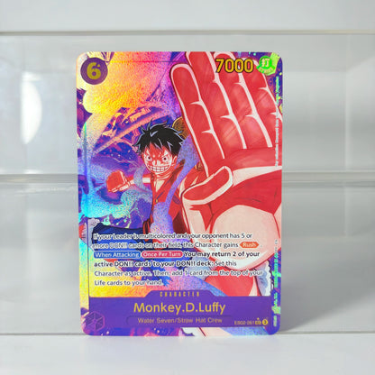Anime One Piece OPCG Card Chopper/Luffy/Ace/Sanji/Zoro/Kuzan/Pudding/Sogeking/Game Anime Collectine Proxy Cards English Version