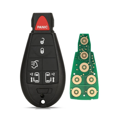 433Mhz ID46 Chip Remote Car Key For Chrysler Town & Country 300 For Jeep Grand Cherokee Dodge Caravan Journey IYZ-C01C 2008-2013