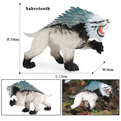Oenux Mythical Dinosaur Dragon Tiger Golem Lion Snowmen Cattle Model Action Figures Artistical Decoration Collection Kid  Toy