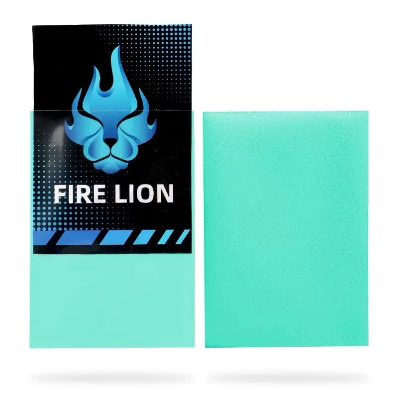 100PCS 62x89mm Colorful Matte Trading Card Sleeves Toploaders Fit YGO Sports Card Protector for Photocard Standard Cards