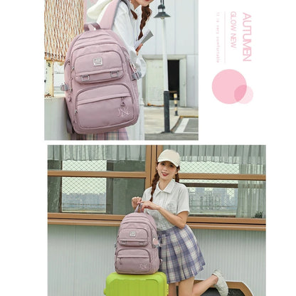 Teenage Girls School Bag Children Backpack Class Child Kids Back Pack Kawaii Bagpack Cute Women Rucksack Female Bolsas Portfolio