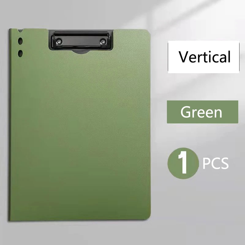 Frosted File Folder Student Test Paper Folder Data Storage Book Office Supplies Board File Folder Writing Board Single Folder