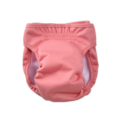 3Pcs Washable Female Dog Diapers Elastic Breathable Pet Nappies Reusable Pets Menstrual Period Panties For Small Medium Dogs Pug