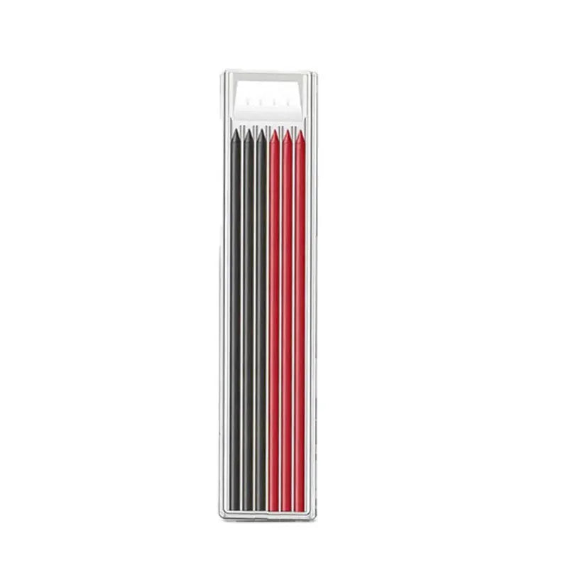 2.8mm Solid Carpenter Mechanical Pencil with Sharpener for Woodworking Construction Long Head Carpenter Pencil Stationery Supply